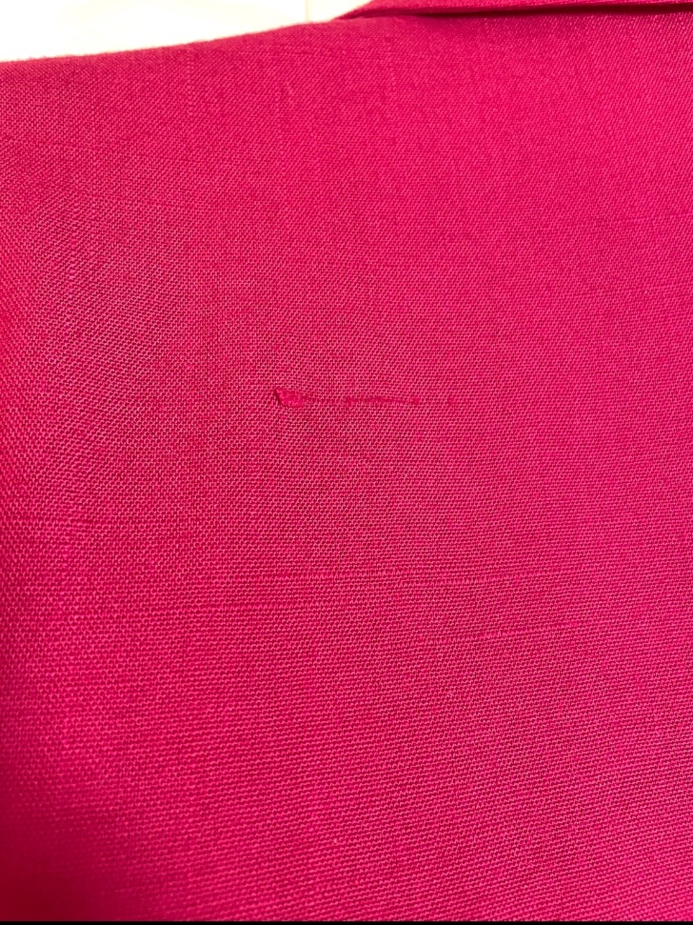Vintage Alfred Dunner Fuchsia Pink Women 18 Blazer Jacket Shell Button EUC - Picture 8 of 8